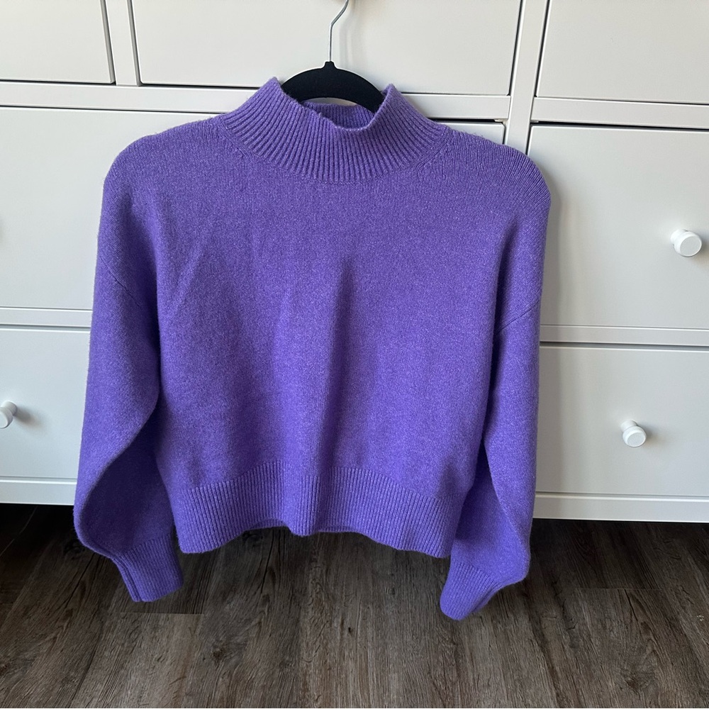 &Other Stories wool blend Lavender Sweater